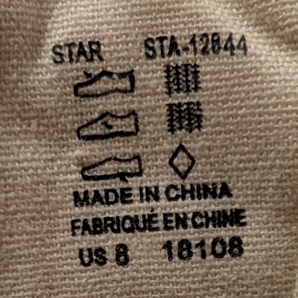 Täos Footwear Star STA-12844 Casual Sneakers in Grey Wash Canvas - Picture 2 of 16